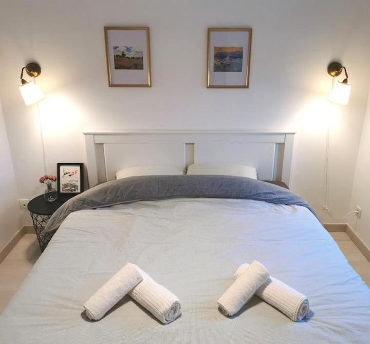 Chic 2Chambres,70M²+Balcon+Parking+Wifi น็องต์ ภายนอก รูปภาพ